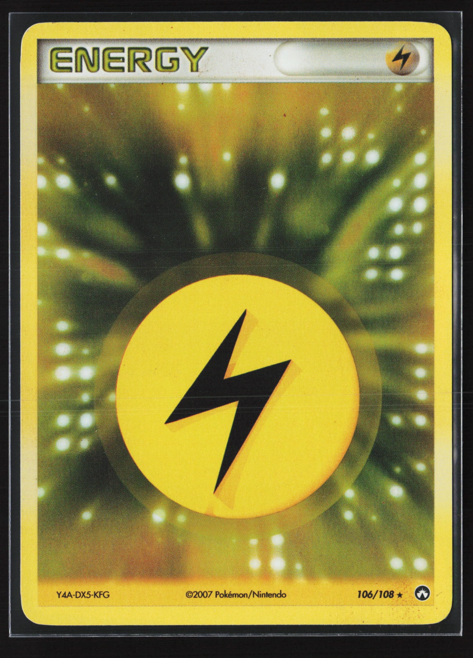 Lightning Energy (PK 106) — Voorkant