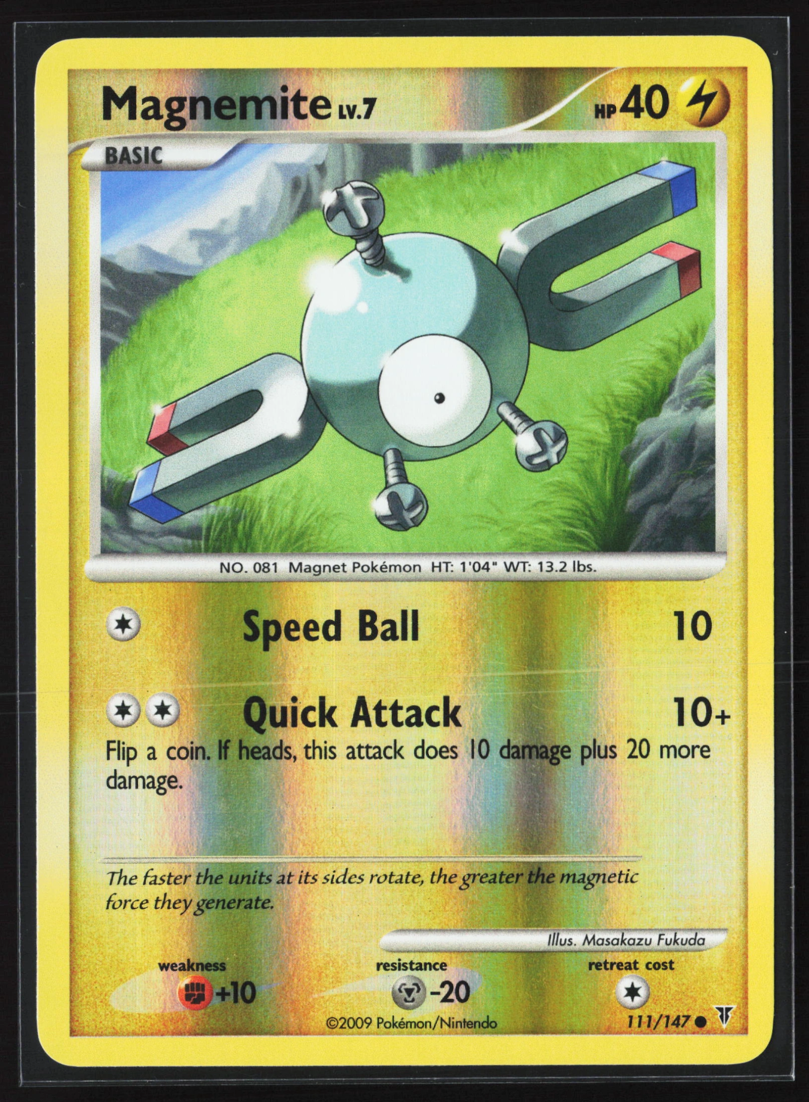 Magnemite (SV 111) — Voorkant