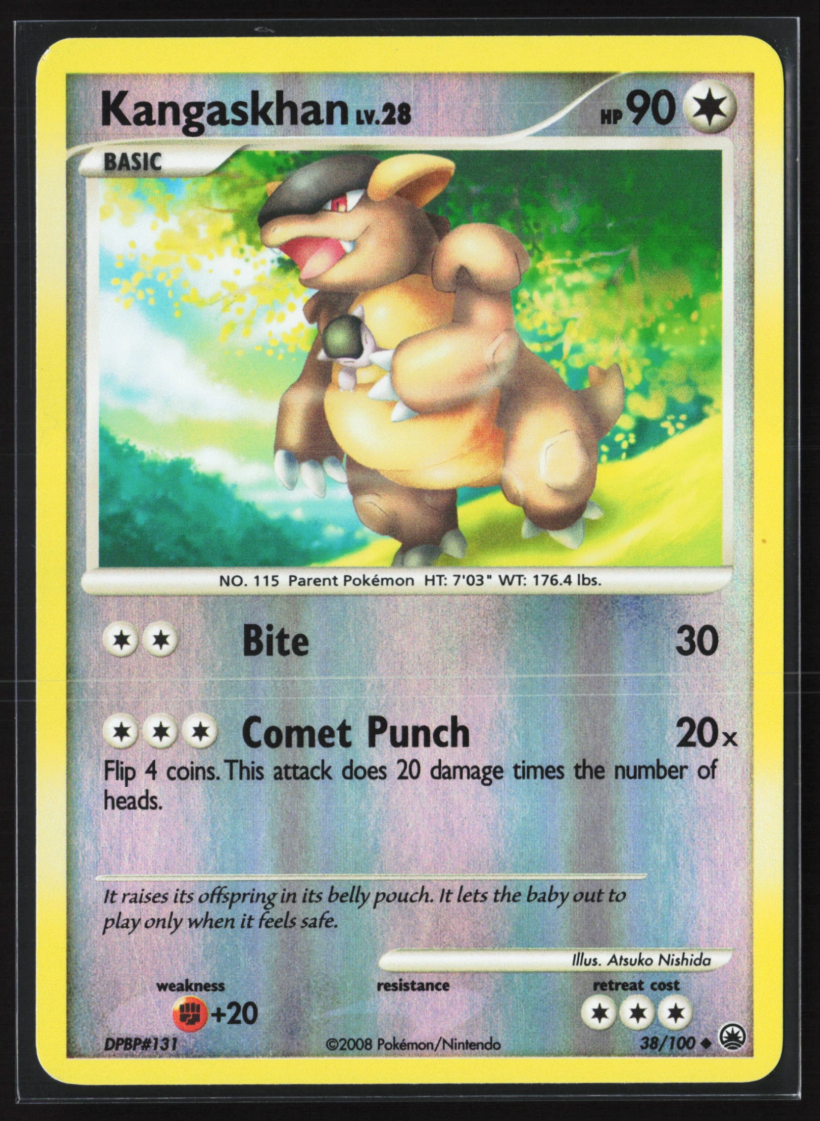 Kangaskhan (MD 038) — Voorkant