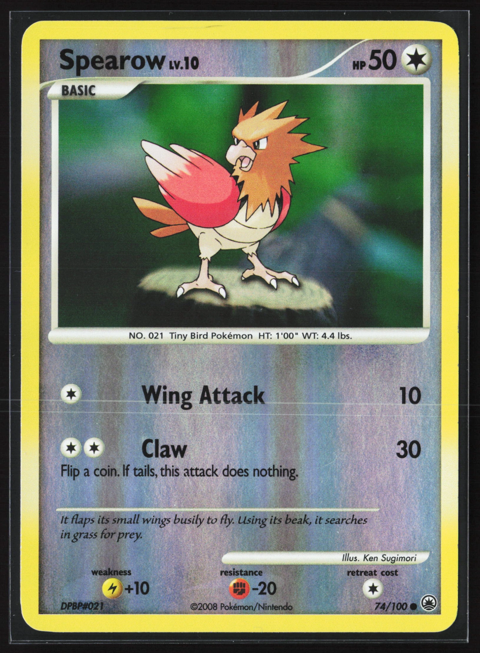 Spearow (MD 074) — Voorkant
