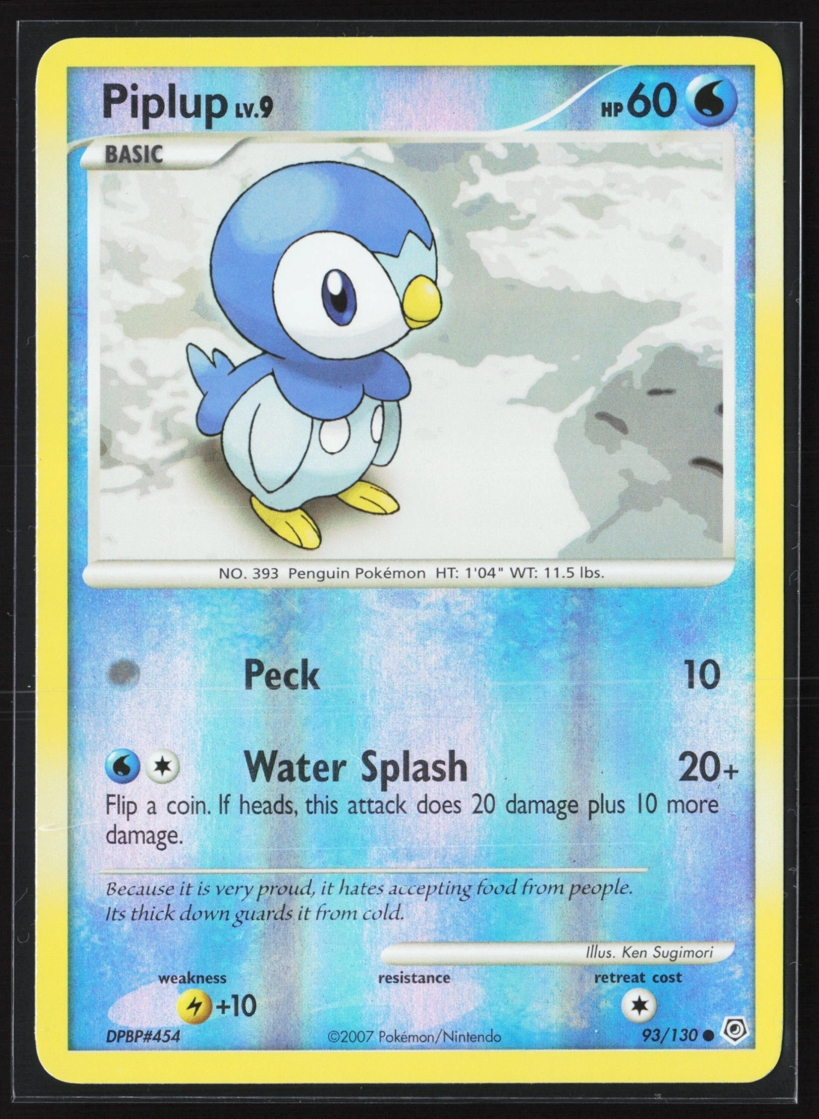 Piplup (DP 093) — Voorkant