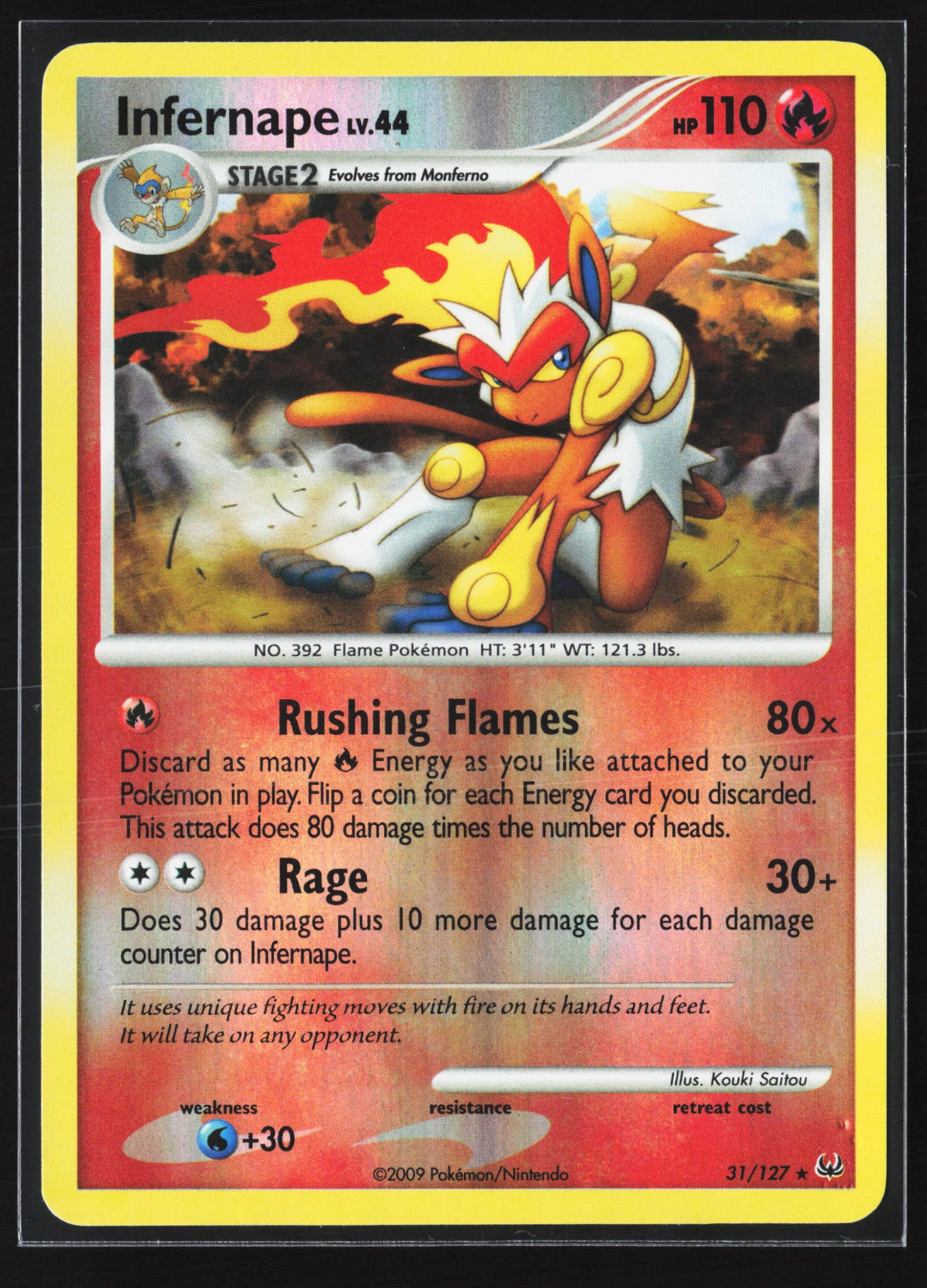 Infernape (PL 031) — Voorkant
