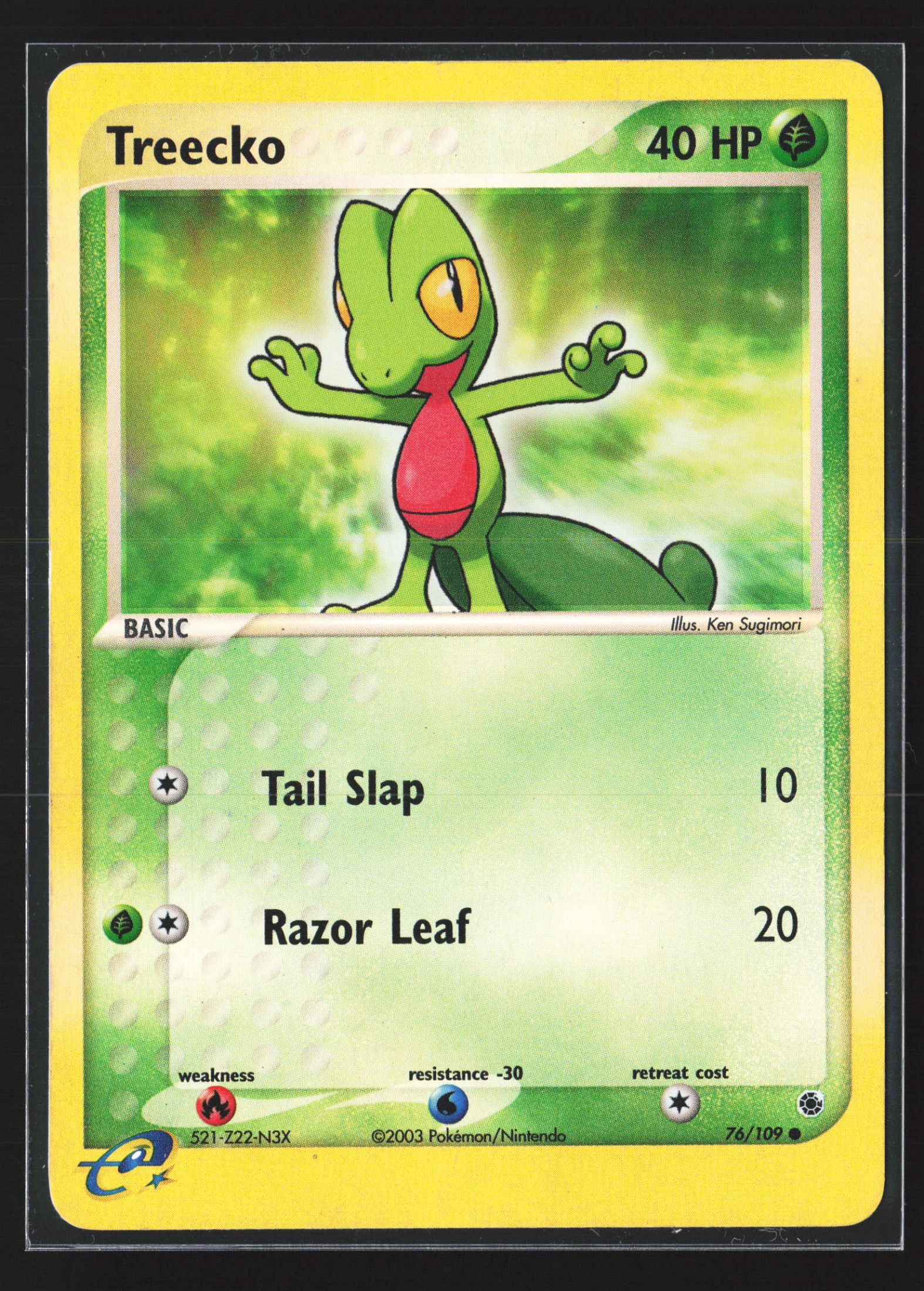 Treecko (RS 076) — Voorkant