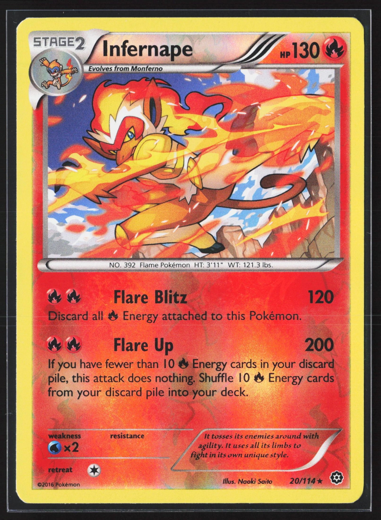 Infernape (STS 020) — Voorkant