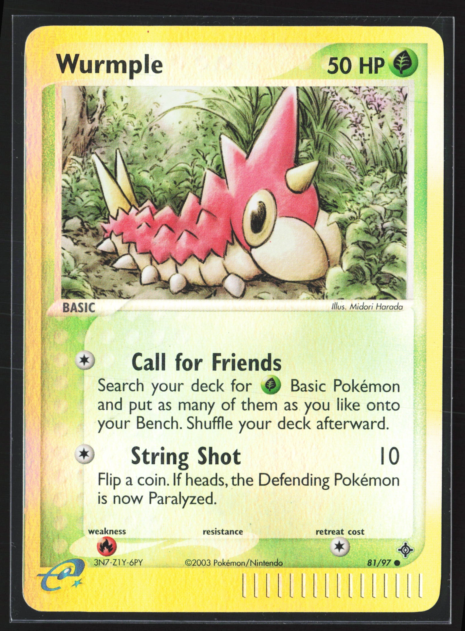Wurmple (DR 081) — Voorkant