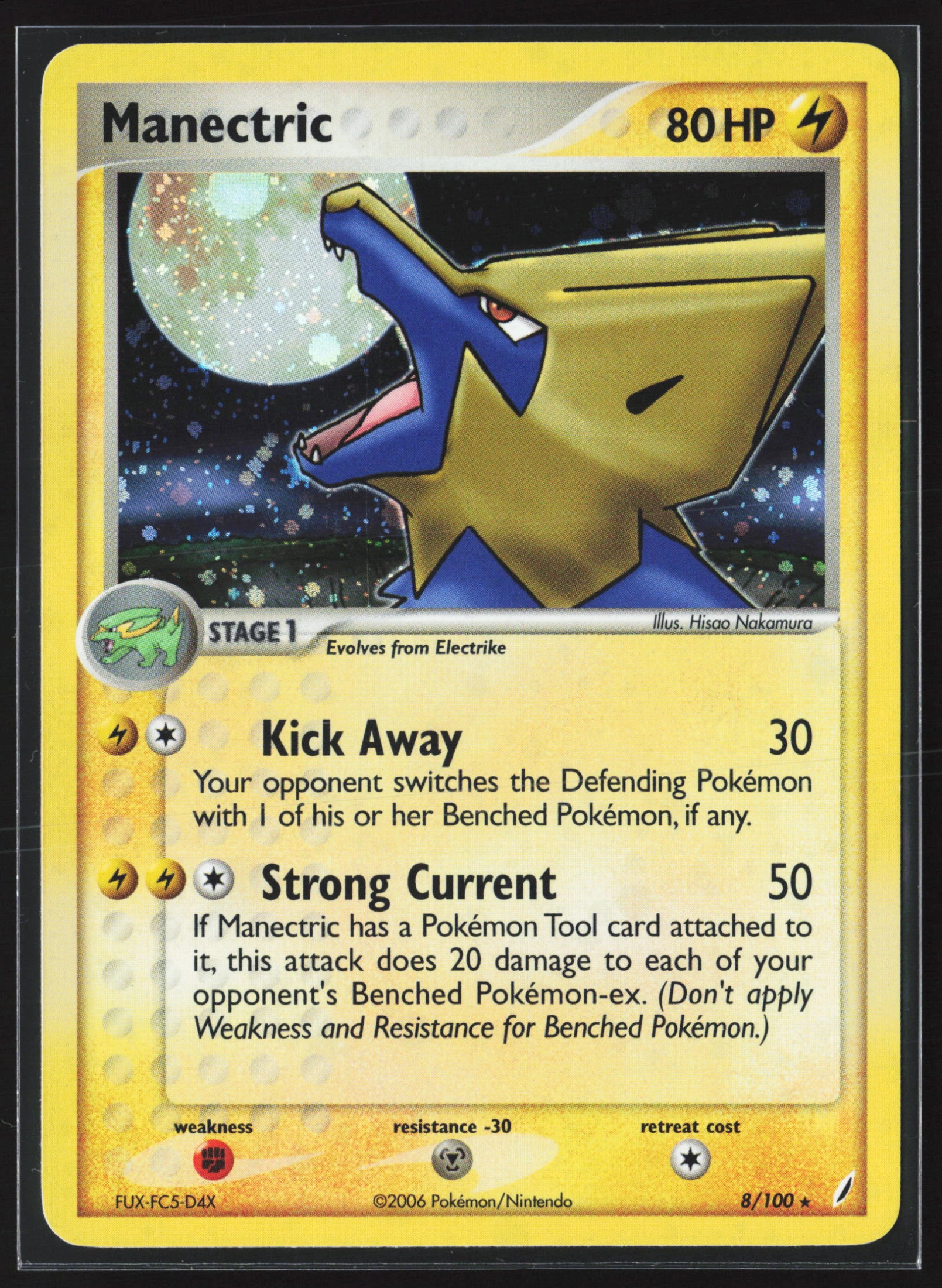 Manectric (CG 008) — Voorkant
