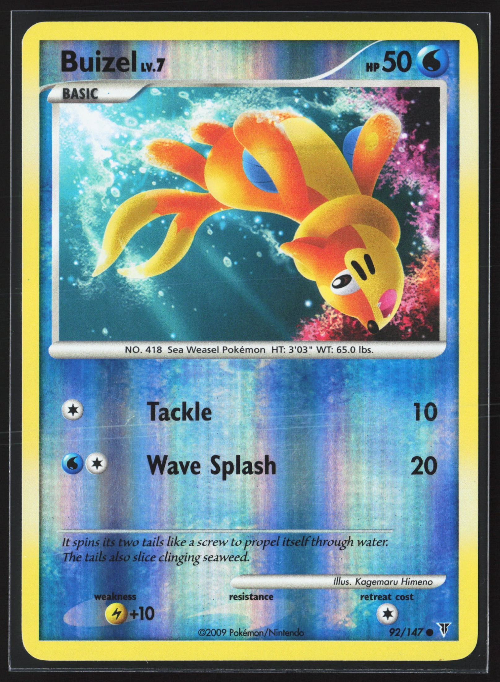 Buizel (SV 092) — Voorkant