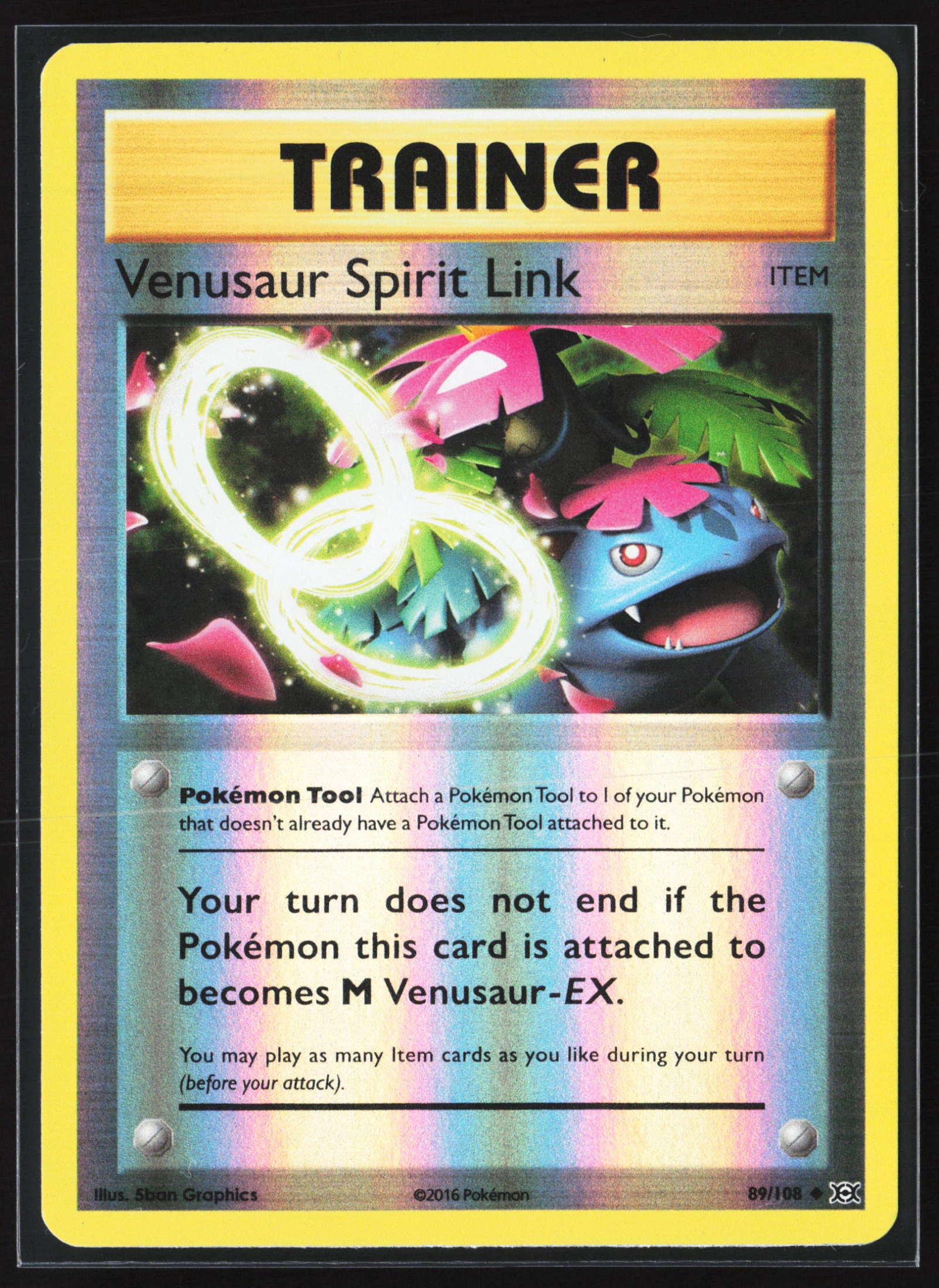 Venusaur Spirit Link (EVO 089) — Voorkant