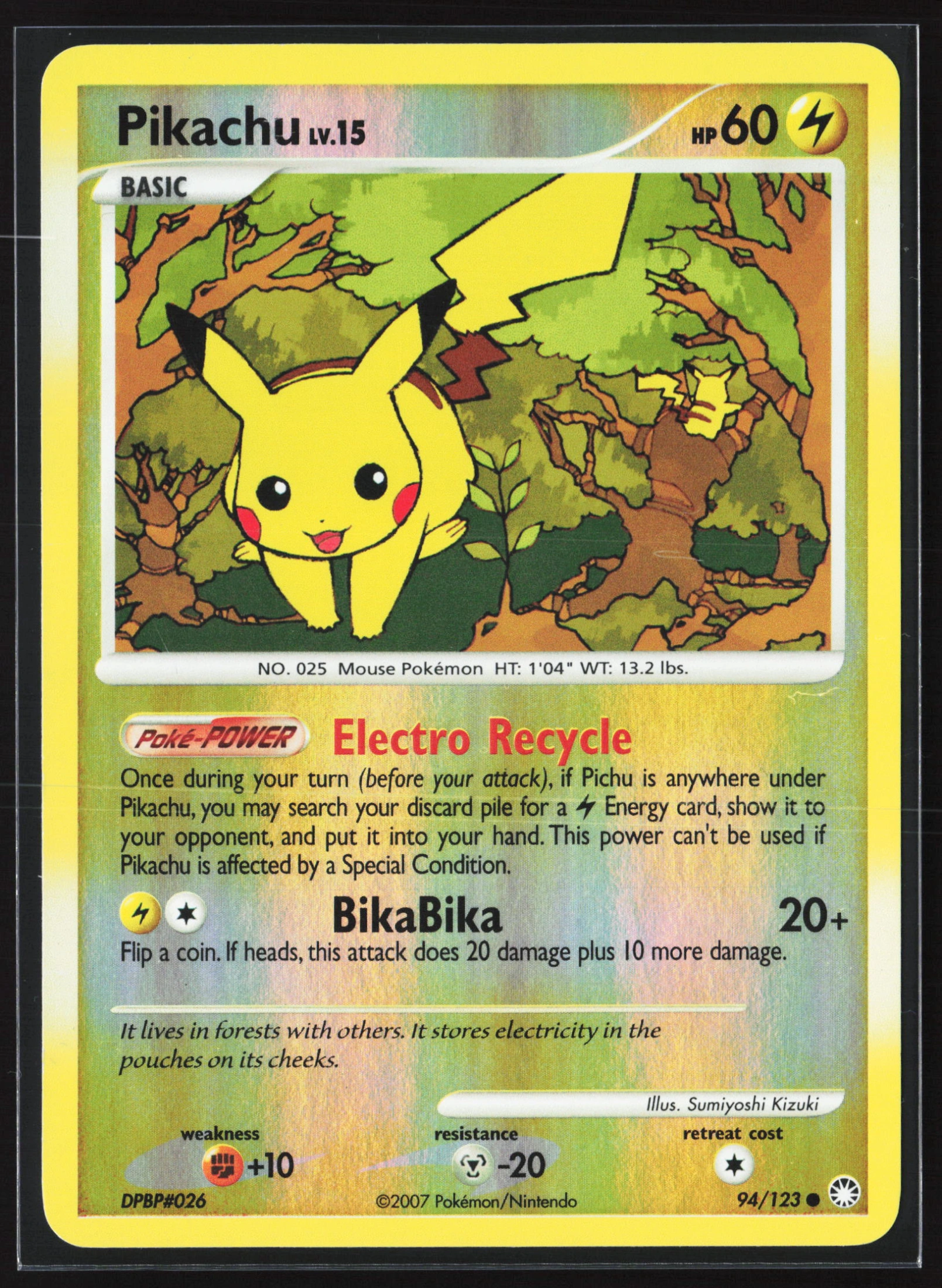 Pikachu (MT 094) — Voorkant