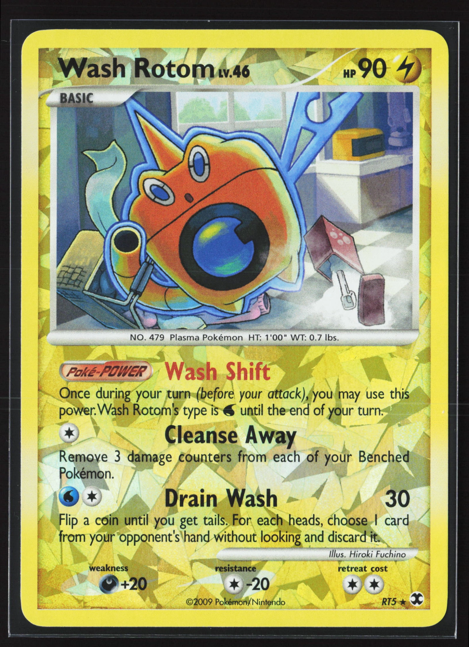 Wash Rotom (RR RT5) — Voorkant