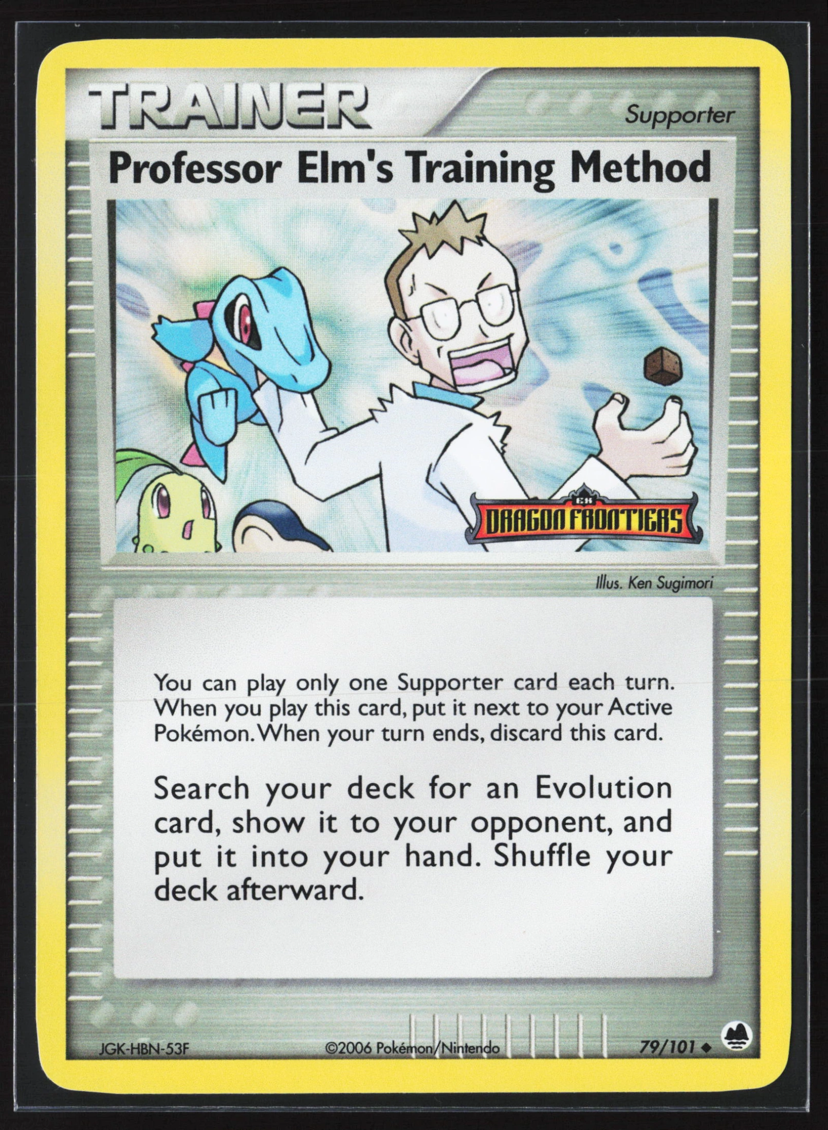 Professor Elm's Training Method (DF 079) — Voorkant
