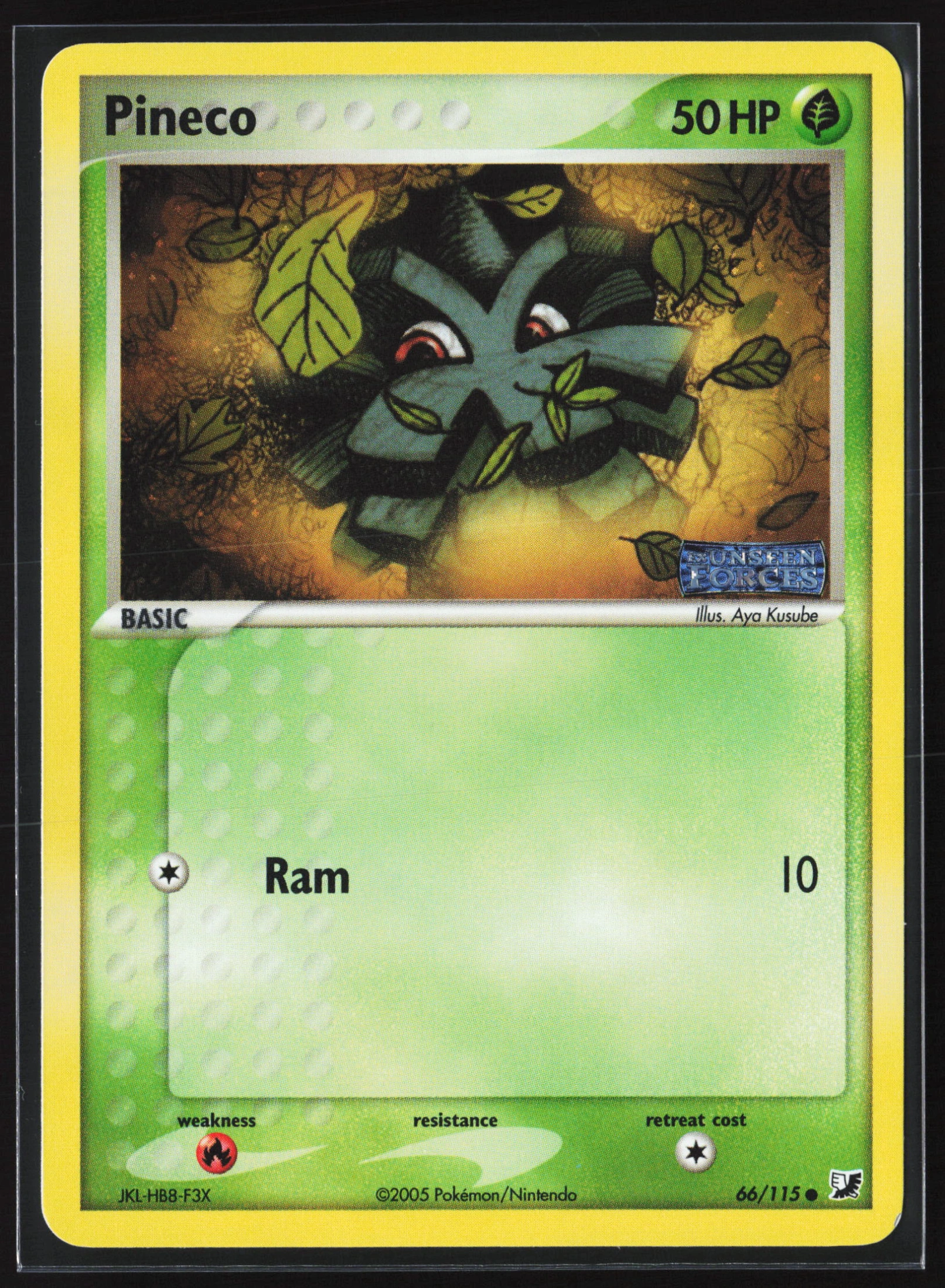 Pineco (UF 066) — Voorkant