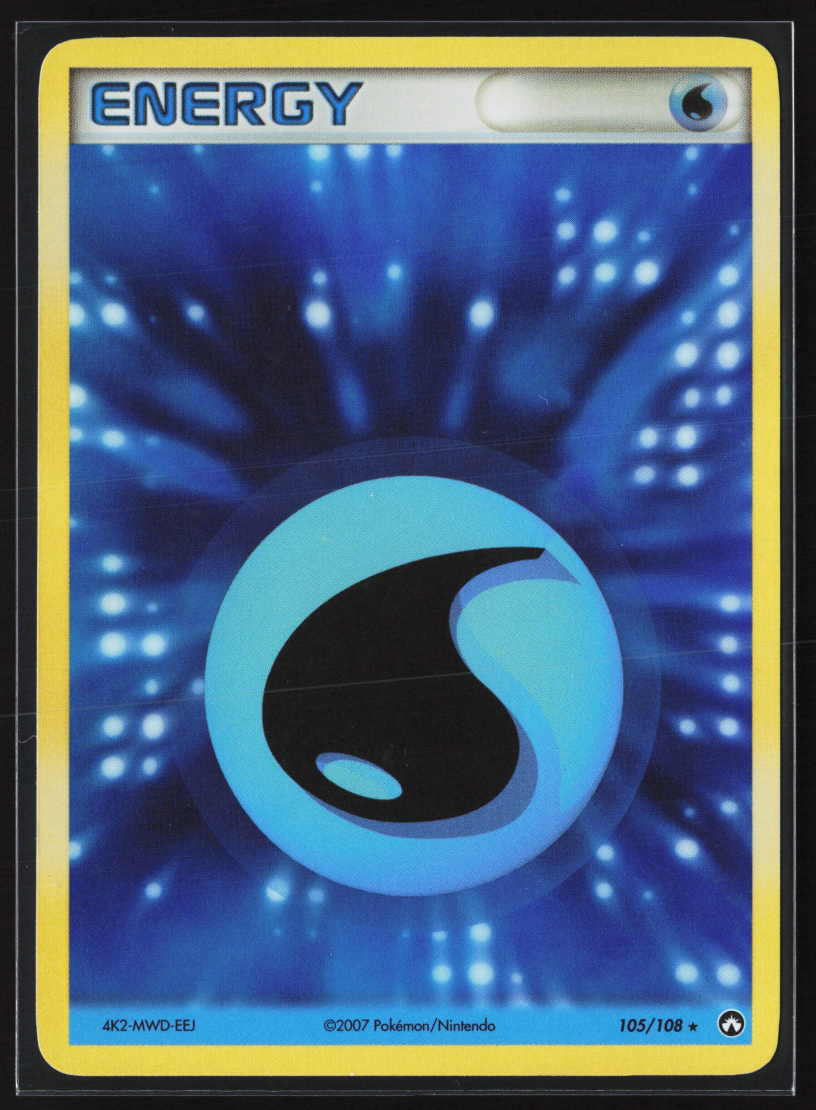 Water Energy (PK 105) — Voorkant