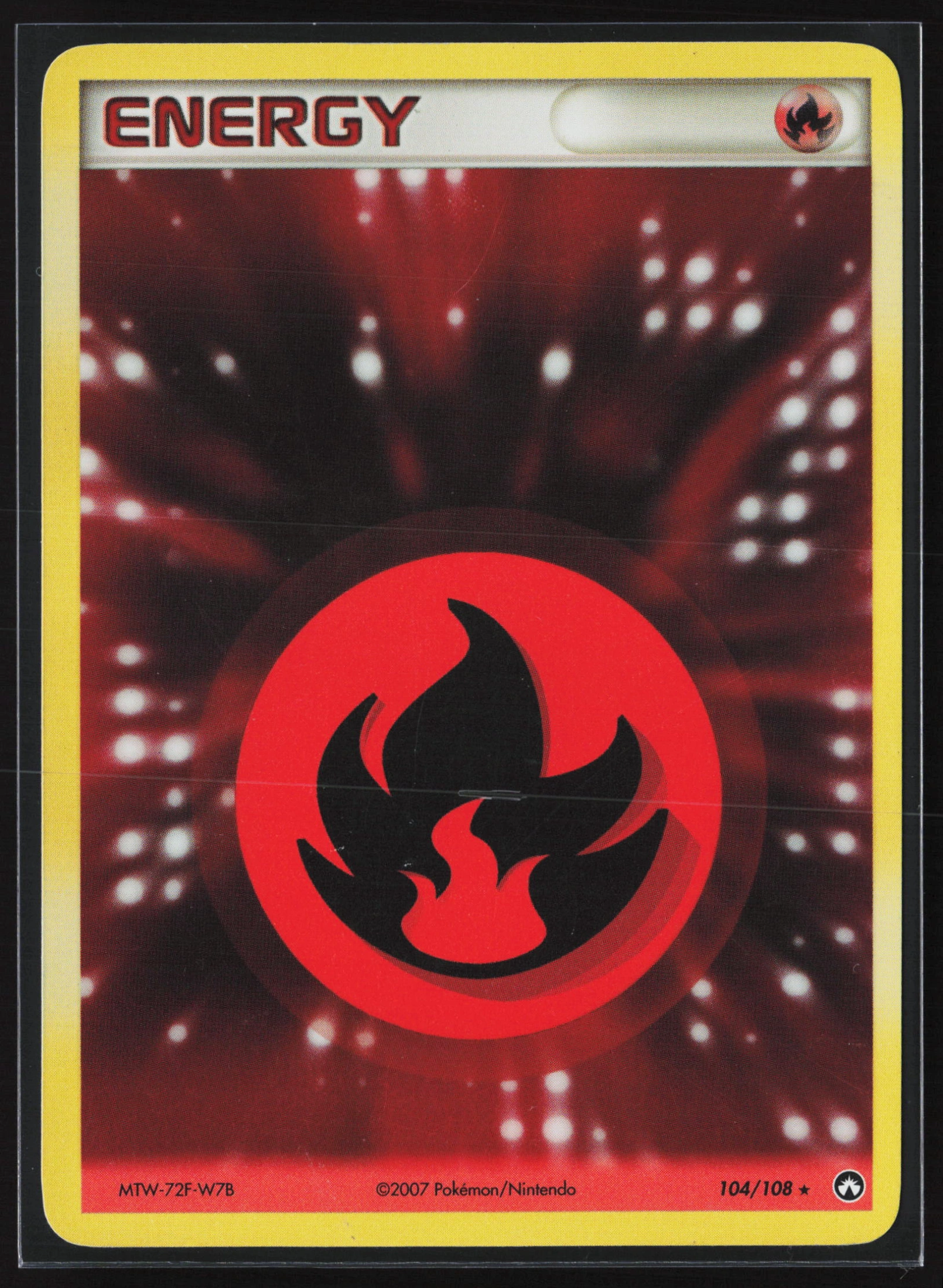 Fire Energy (PK 104) — Voorkant