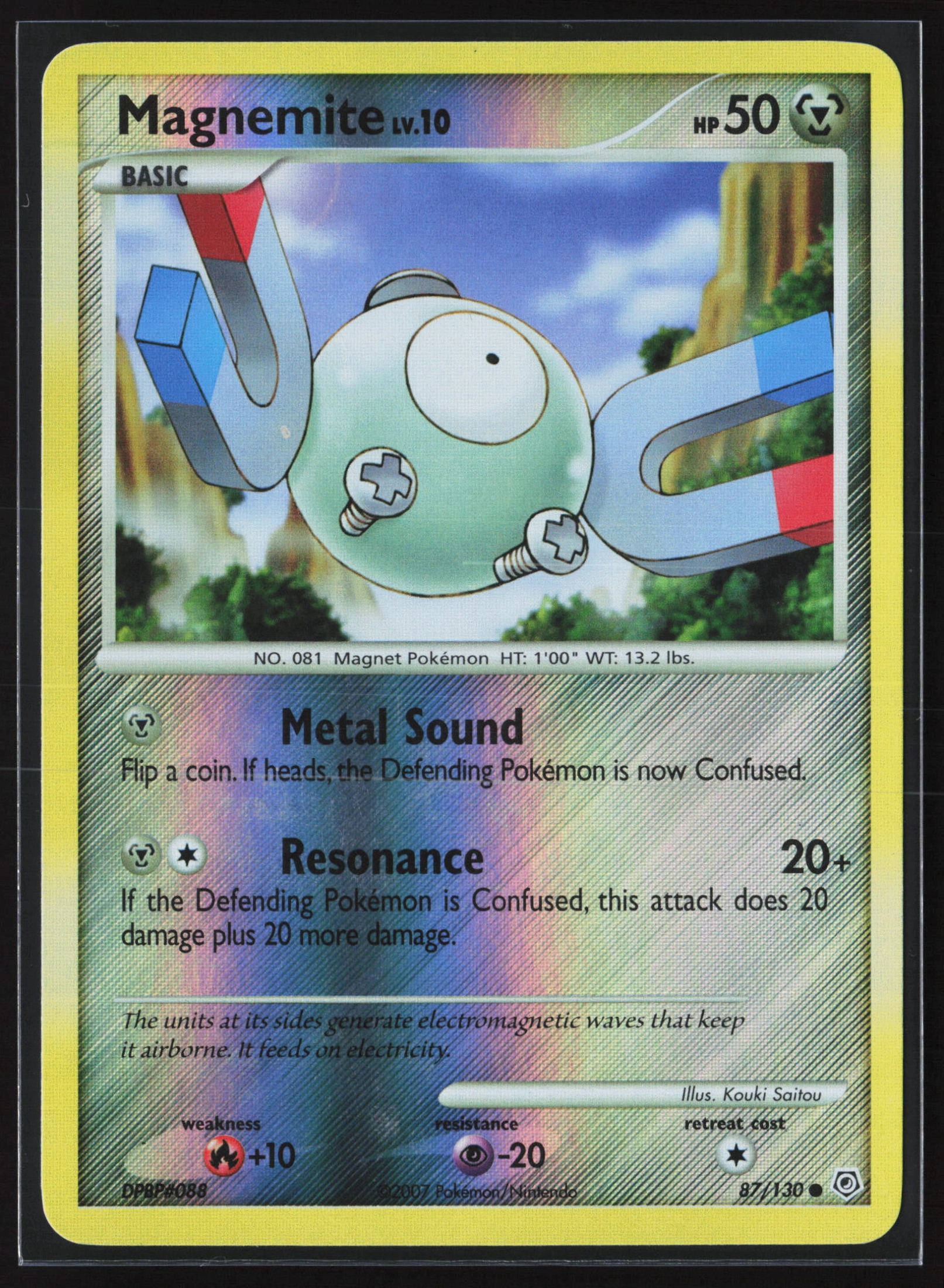 Magnemite (DP 087) — Voorkant