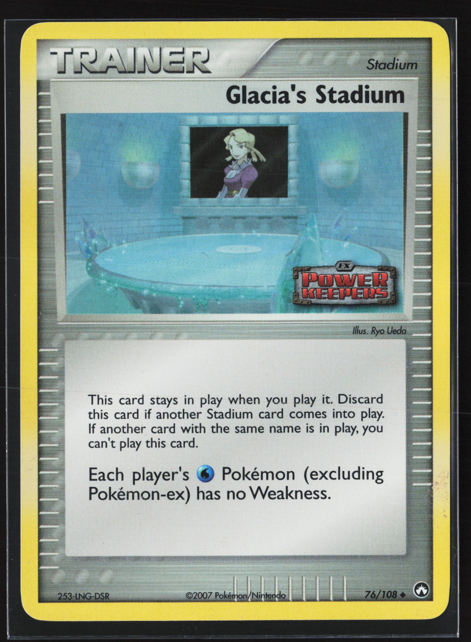 Glacia's Stadium (PK 076) — Voorkant