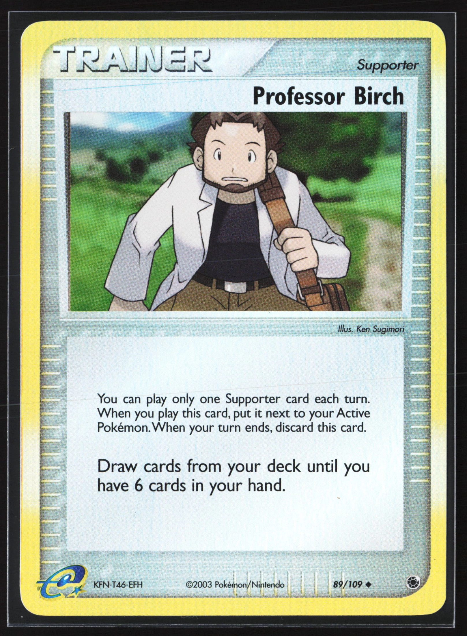 Professor Birch (RS 089) — Voorkant