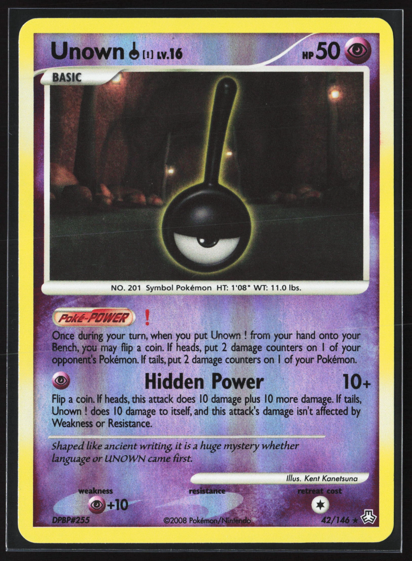 Unown [!] (LA 042) — Voorkant