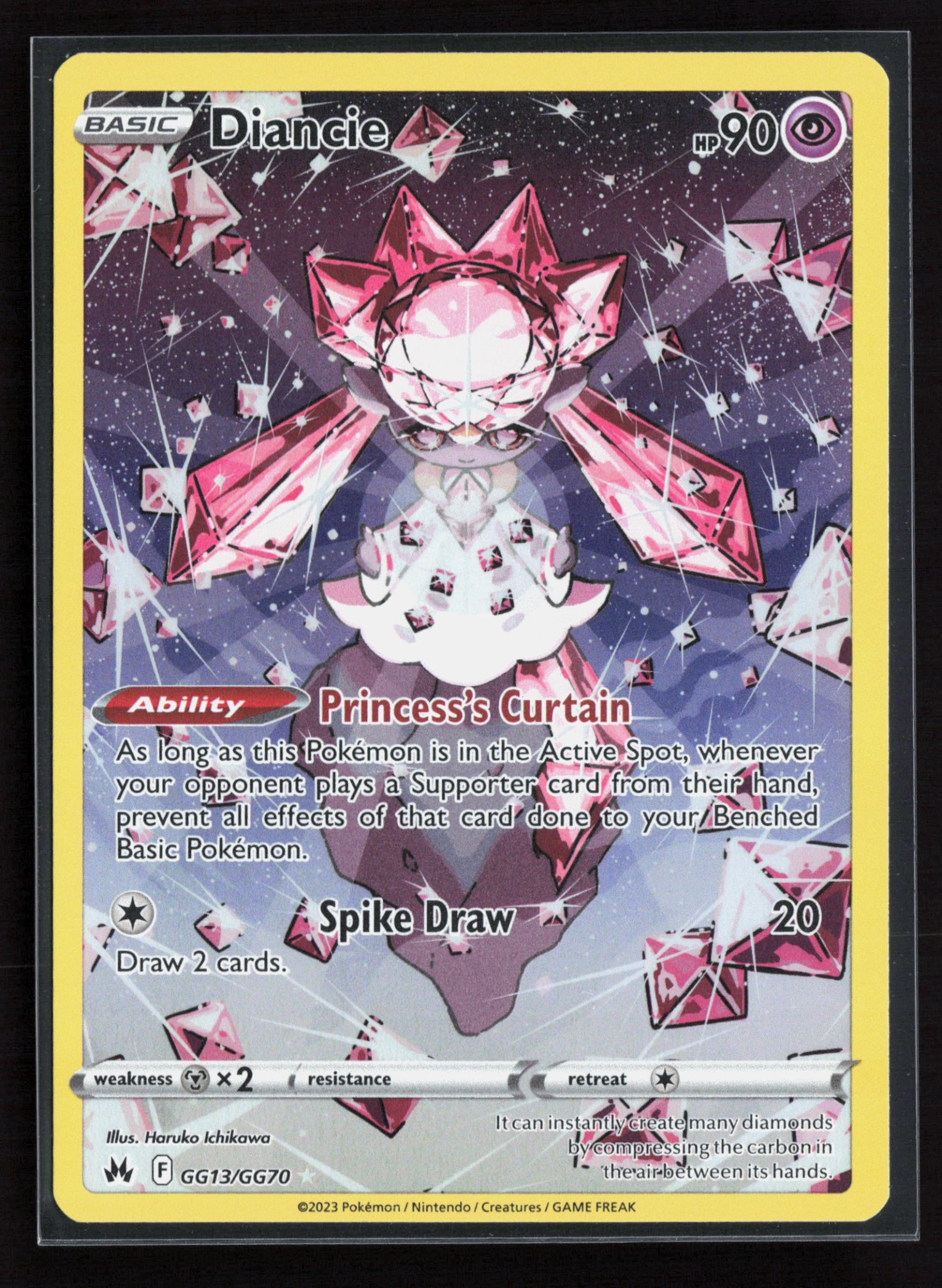 Diancie (CRZ GG13) — Voorkant