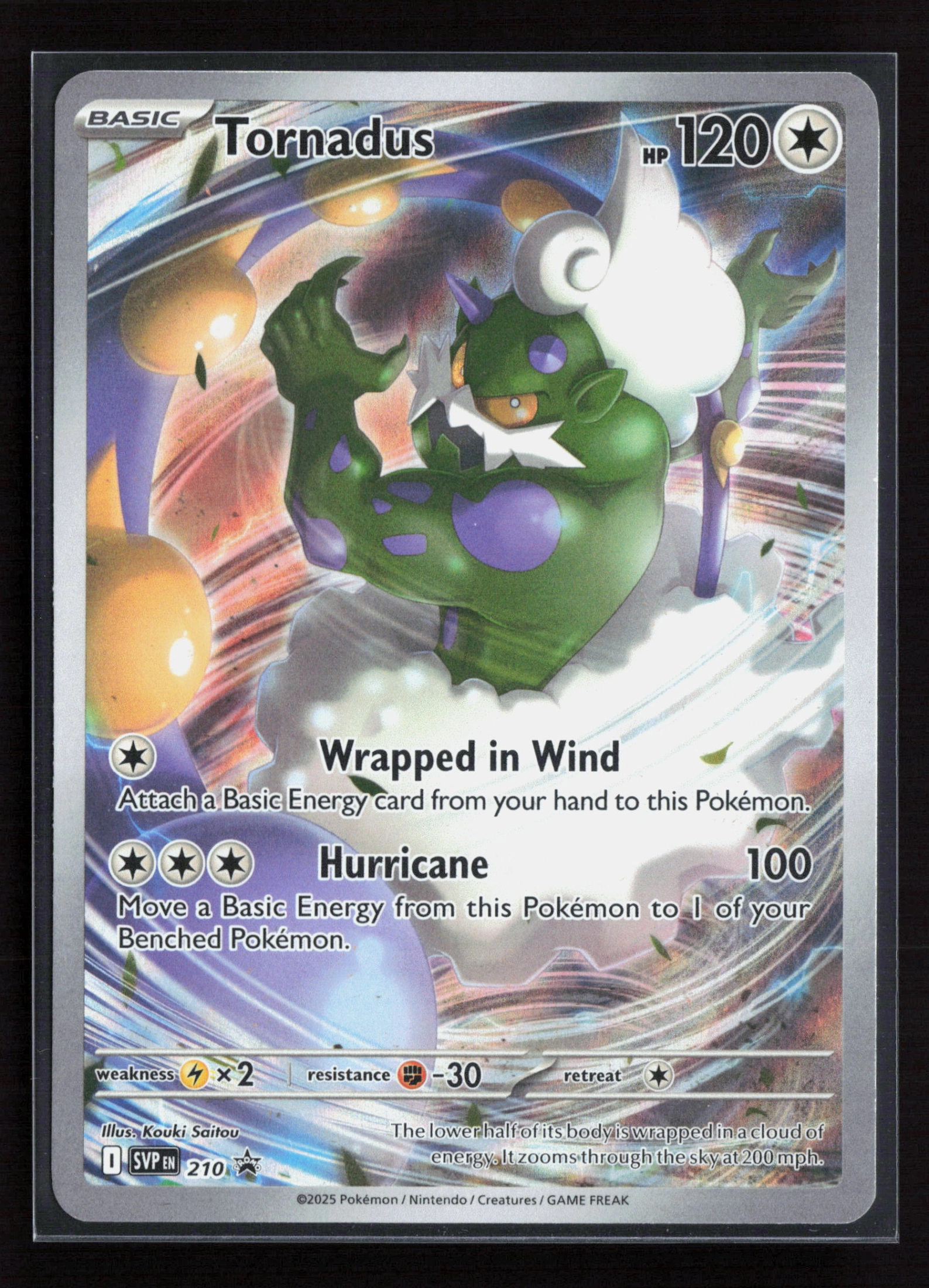 Tornadus (SVP 210) — Voorkant