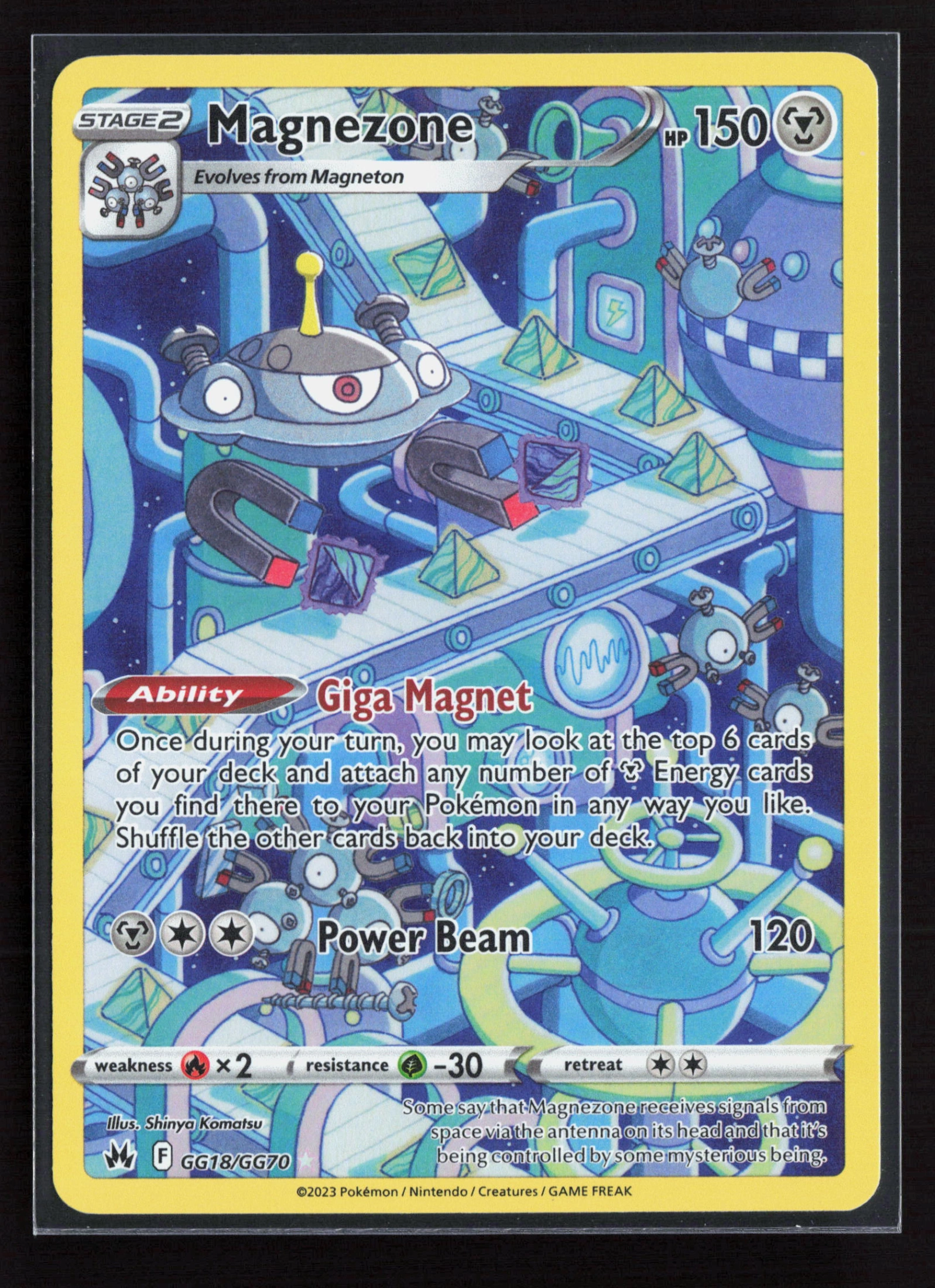 Magnezone (CRZ GG18) — Voorkant
