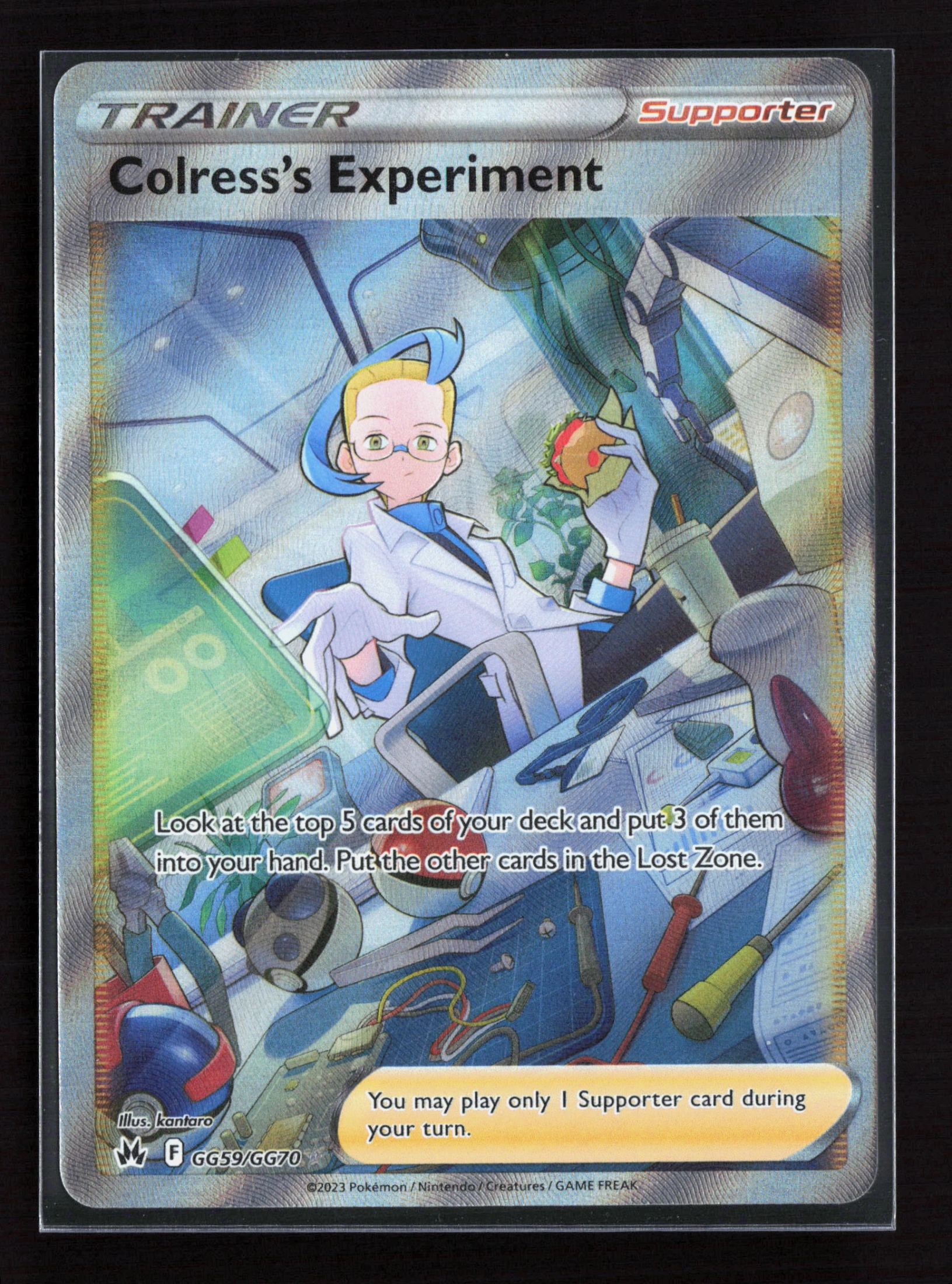 Colress's Experiment (CRZ GG59) — Voorkant
